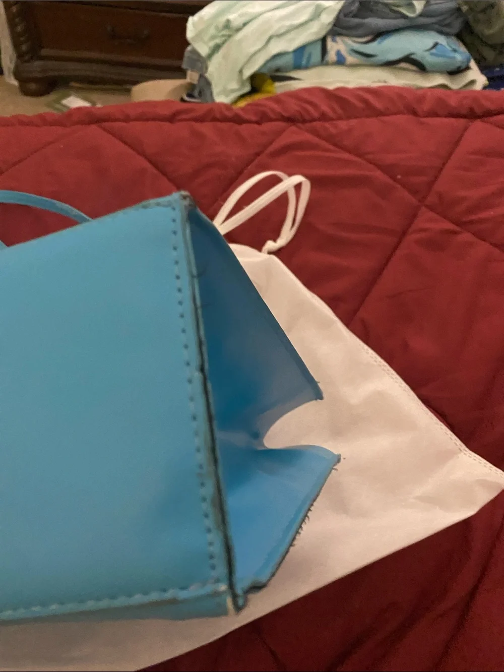Telfar Sky Blue Small Shopping Tote